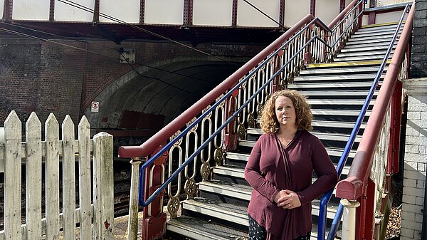 Championing Local Services Alice Delemare at Davenport Station