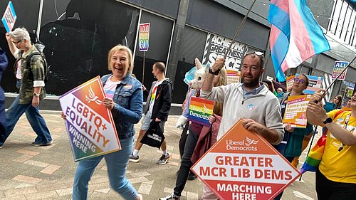 Lib Dems at Pride